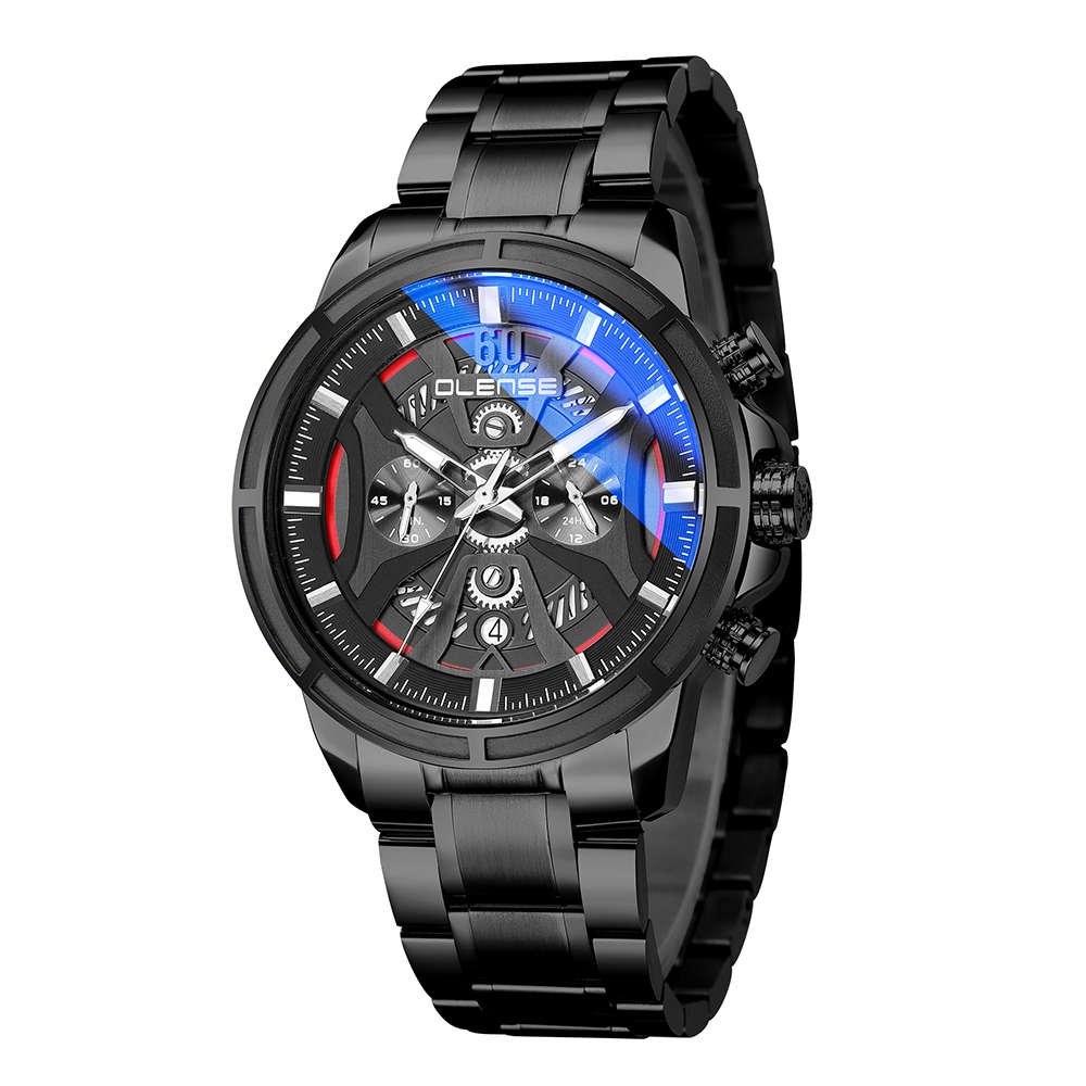 Black hotsell mechanical watch